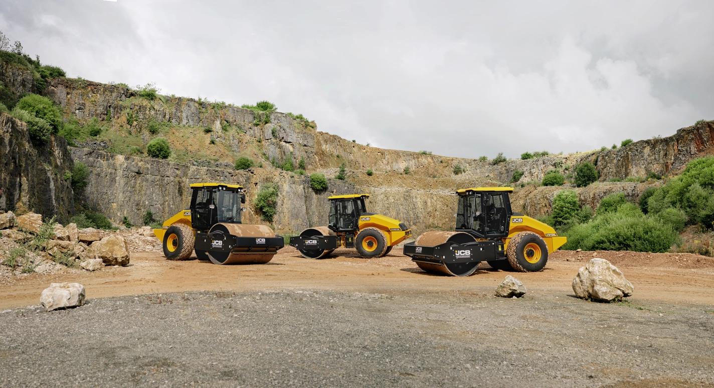 VM118D, VM128D and VM138D Single Drum Soil Compactors