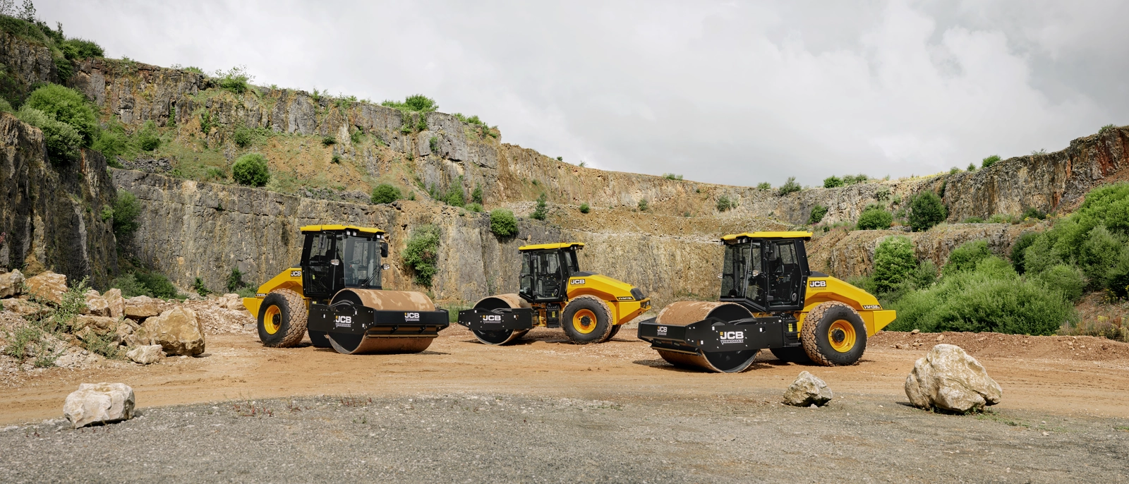 VM118D, VM128D and VM138D Single Drum Soil Compactors