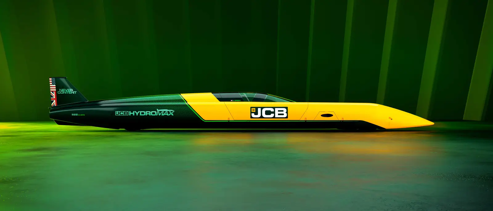 JCB Hydromax Land Speed Record