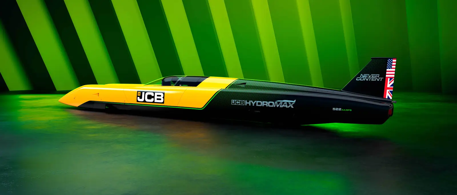 JCB Hydromax Land Speed Record