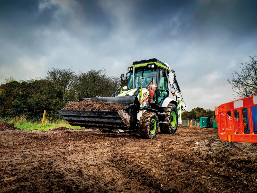 3CX Hydrogen Backhoe Loader