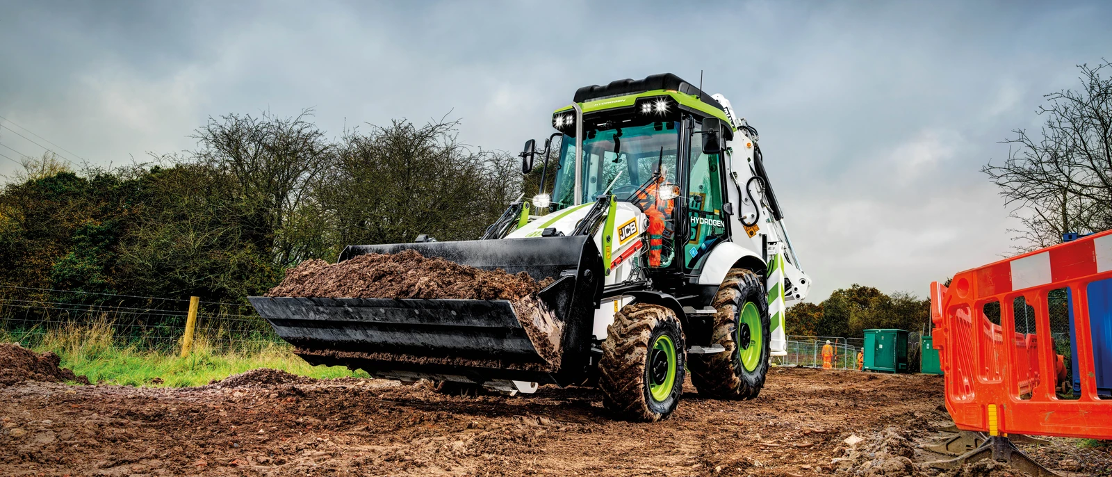 3CX Hydrogen Backhoe Loader