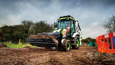 3CX Hydrogen Backhoe Loader