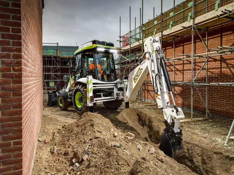 3CX Hydrogen Backhoe Loader