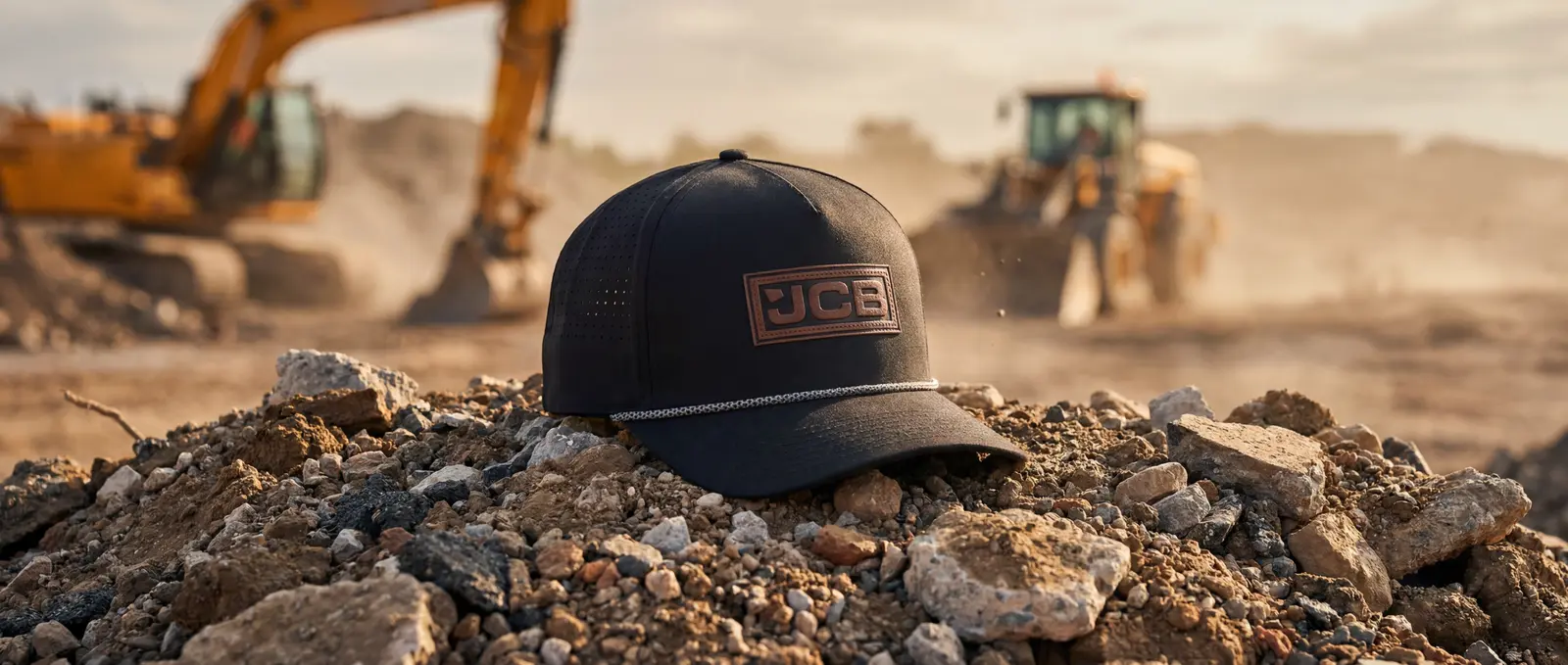 JCB Hat On-Site