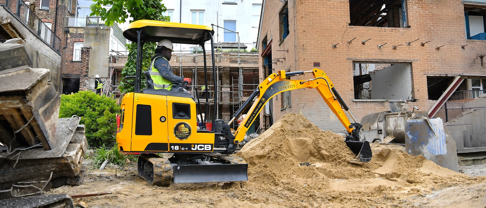 JCB 16C-1 Mini Excavator FlexiBuy 365 Building Solutions