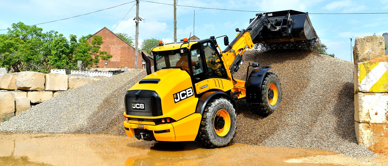 JCB Base Concrete TM480 telescopic wheel loader