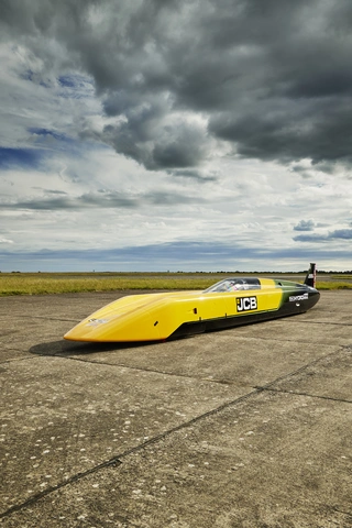 JCB Hydromax at RAF Wittering
