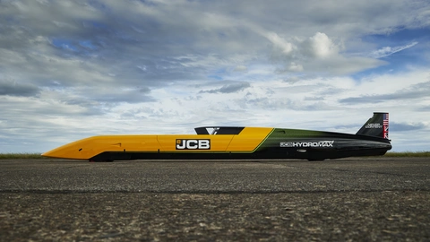 JCB Hydromax at RAF Wittering
