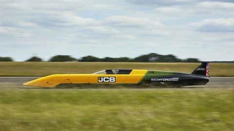 JCB Hydromax at RAF Wittering