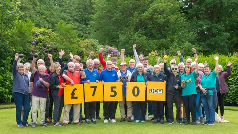 Leek sports club bowled over by £750 JCB donation for new kit