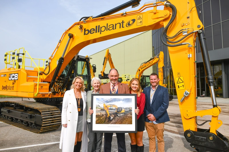 JCB. Bell Plant. Press
