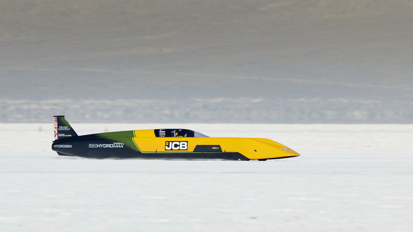 JCB Hydromax 368mph SCTA record