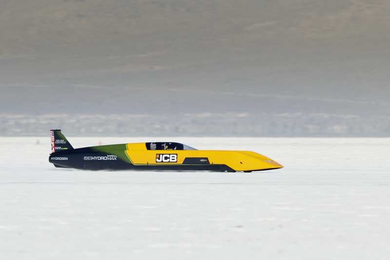 JCB Hydromax 368mph SCTA record