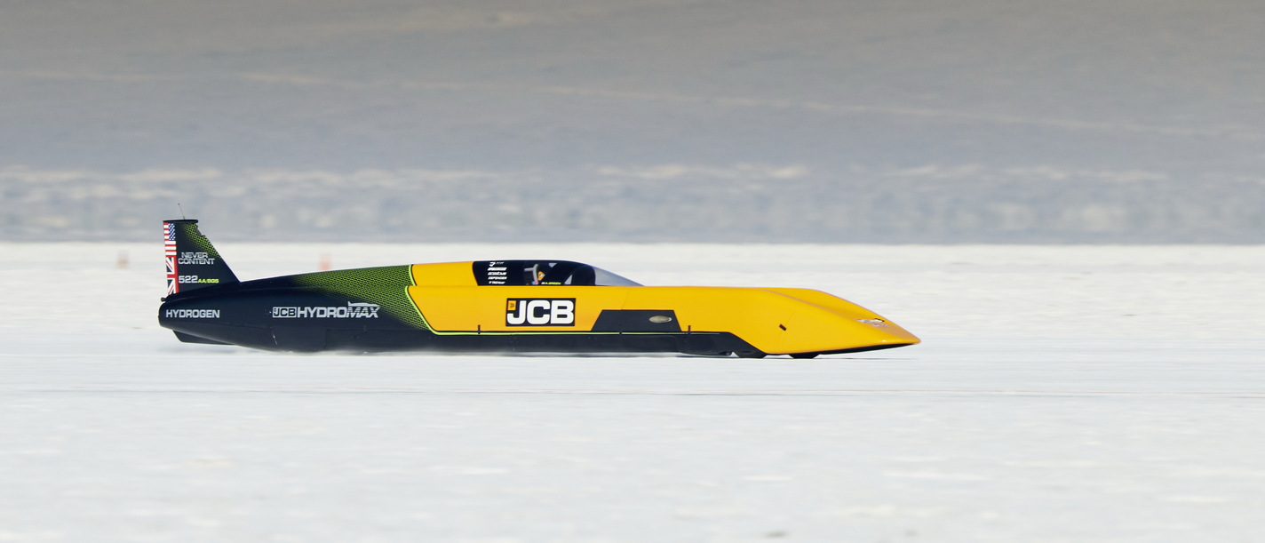 JCB Hydromax 368mph SCTA record