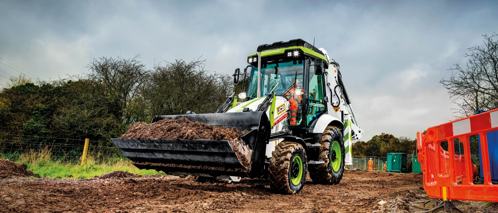 3CX Hydrogen Backhoe Loader