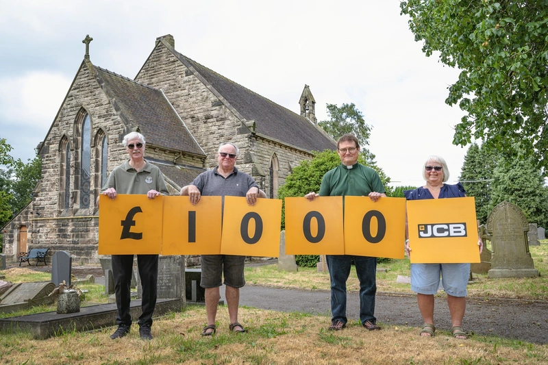 Historic Church Rings the Changes with £1,000 JCB Donation-2