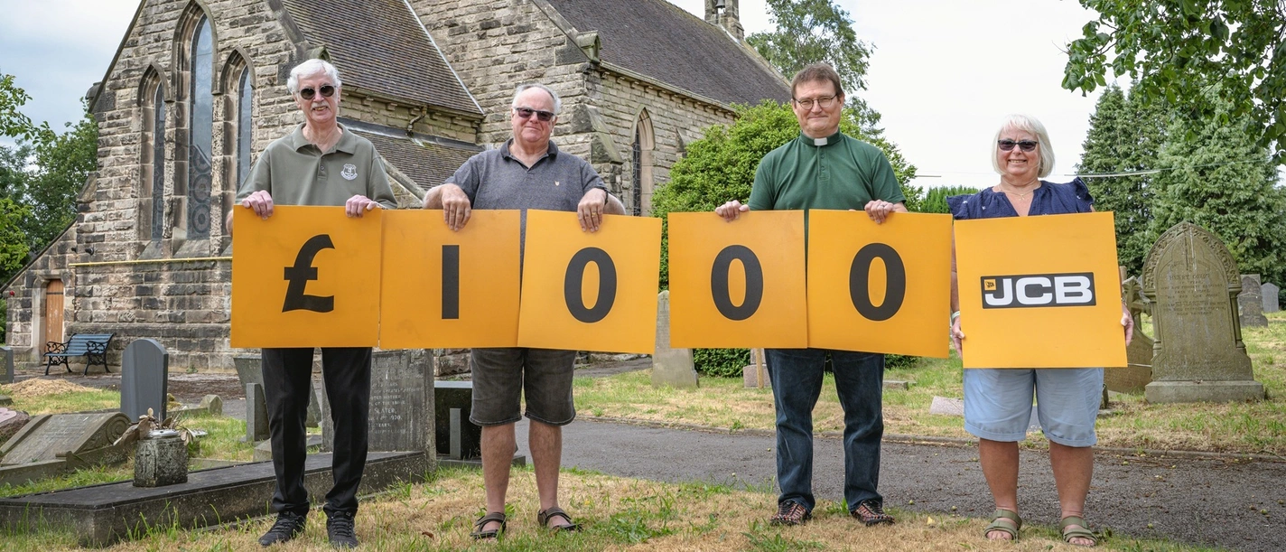 Historic Church Rings the Changes with £1,000 JCB Donation-2