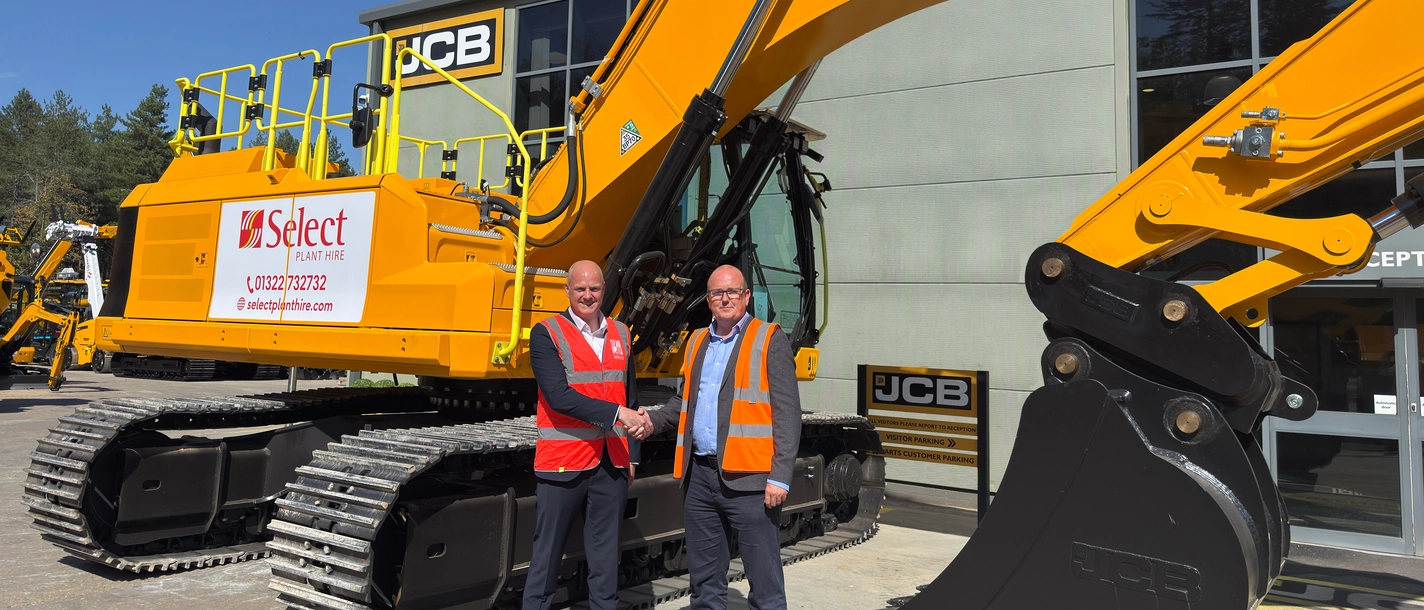 Select plant hire strengthens partnership with jcb with £5 million order