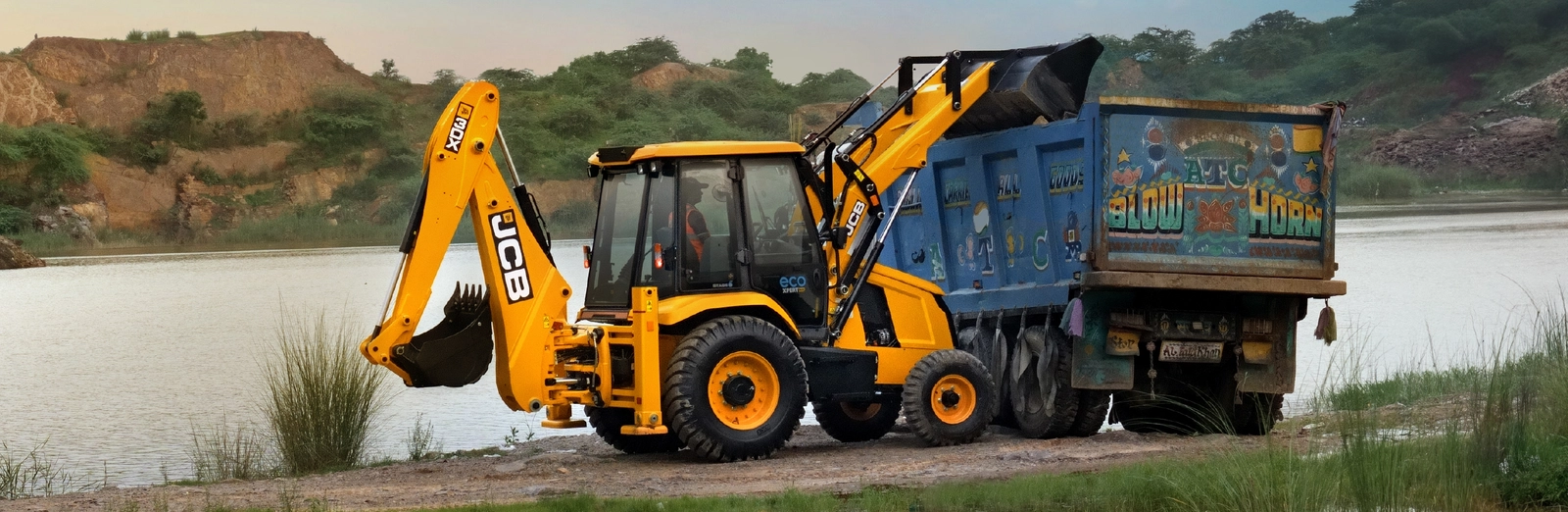 EN-IN-3DX Backhoe Loader – Section Banner