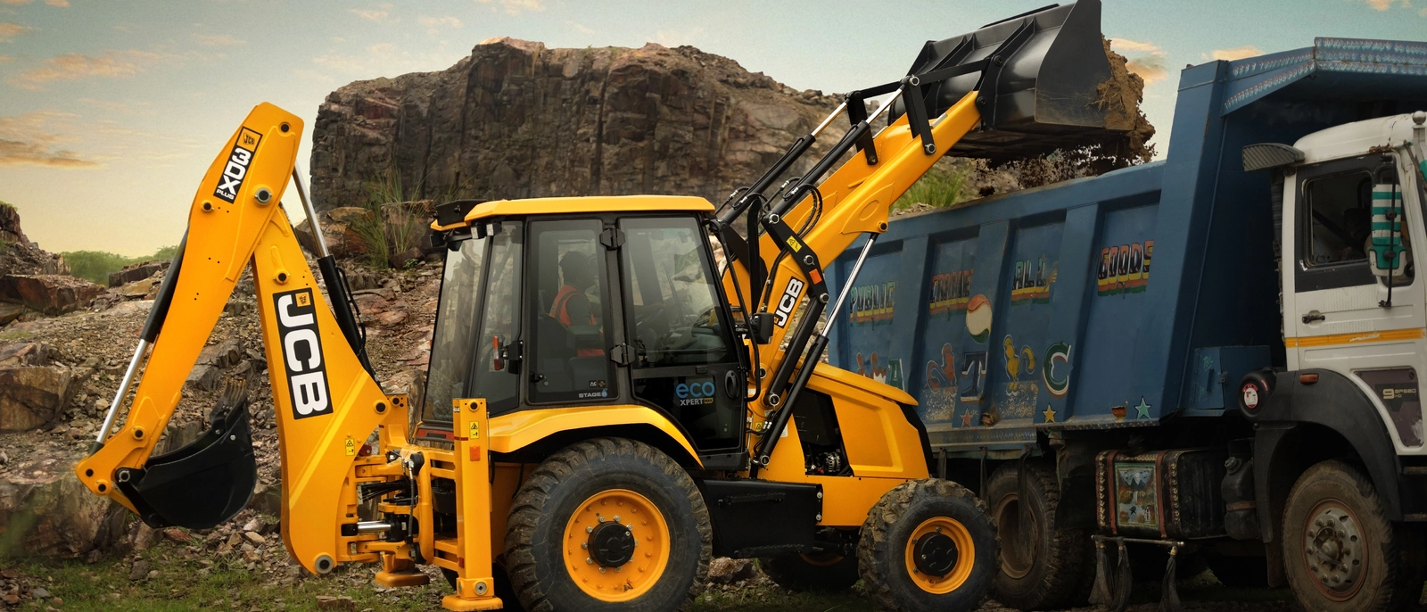 EN-IN-3DX Plus Backhoe Loader – ANB Slide