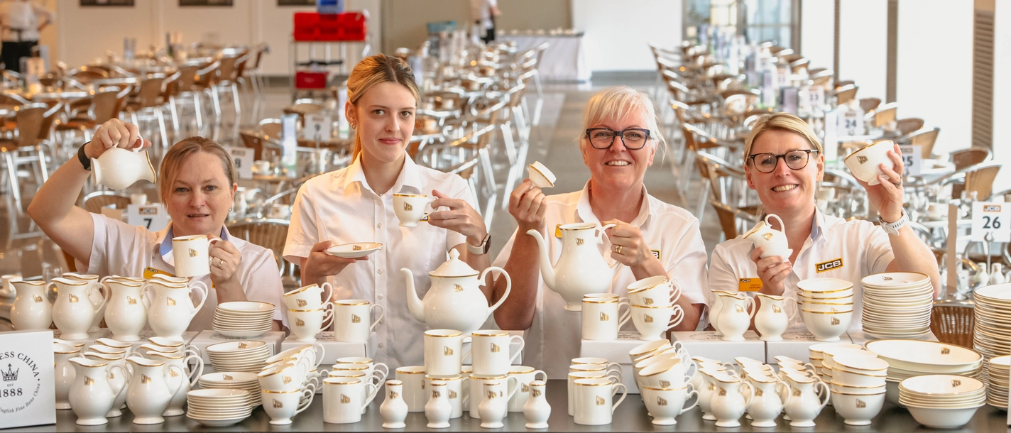 JCB backs Staffordshire business with global ceramics order