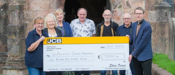 Cheddleton Church donation